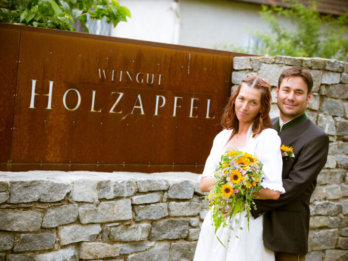 Heiraten im Weingut Holzapfel in der Wachau